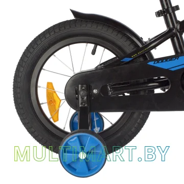 Детский велосипед Novatrack Dodger 145ADODGER.BK22 (черный, 2022) картинка 5